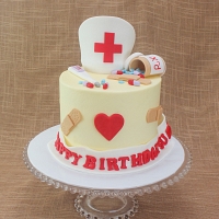 Super Cute Nurse Cake - 1.5Kg